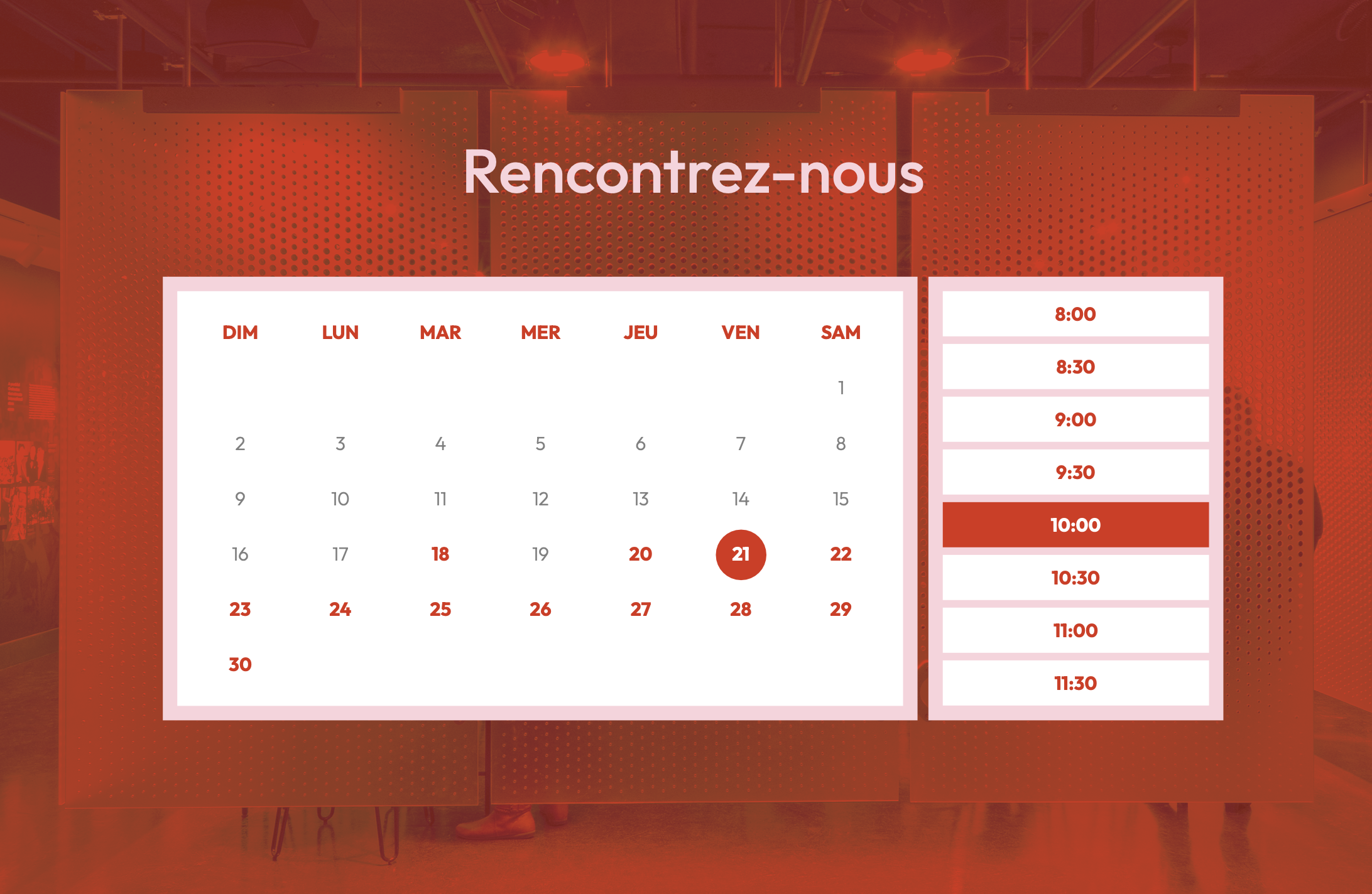 Image de calendrier temporaire par Studio Overall