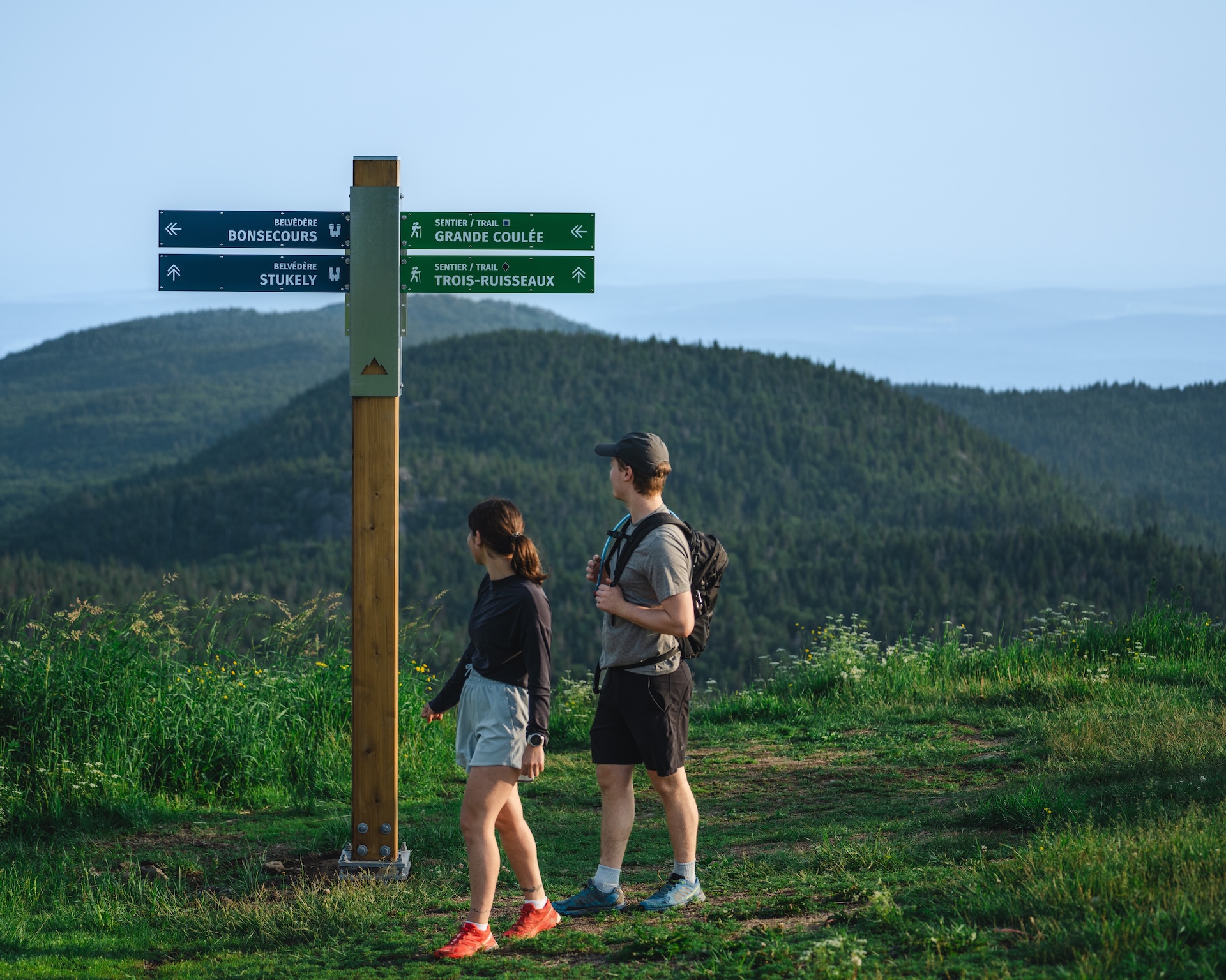 Parcours signalétique du Mont-Orford