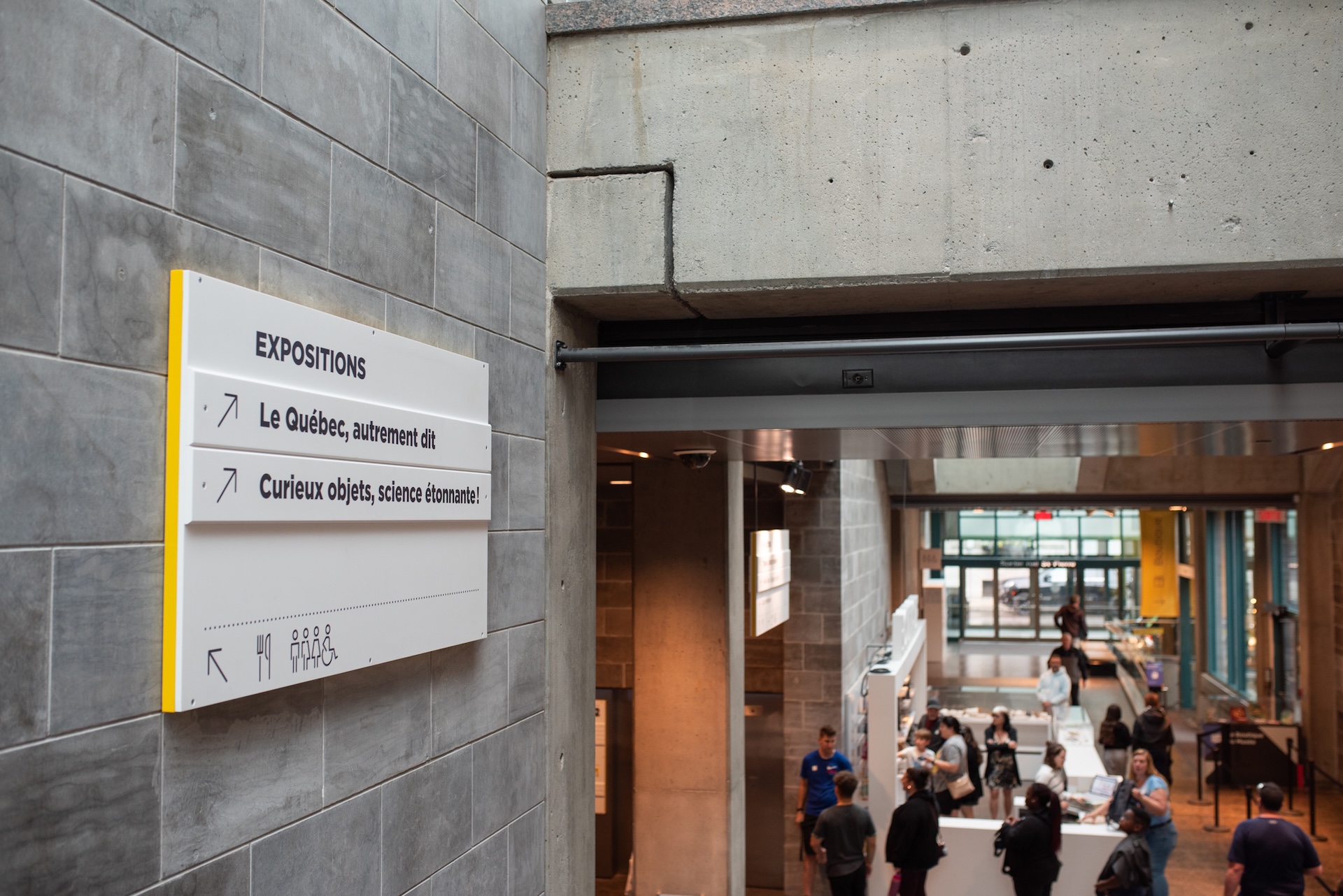 Programme signalétique du Musée de la Civilisation